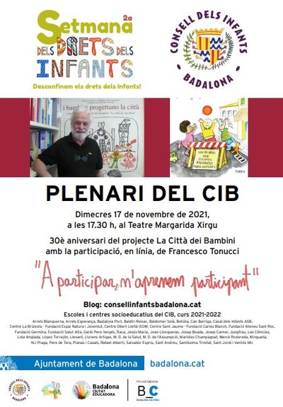 imatge Convocatòria del Plenari del CIB 17 de novembre.