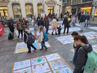 imatge EL CIB amb el Dia dels Drets dels Infants.