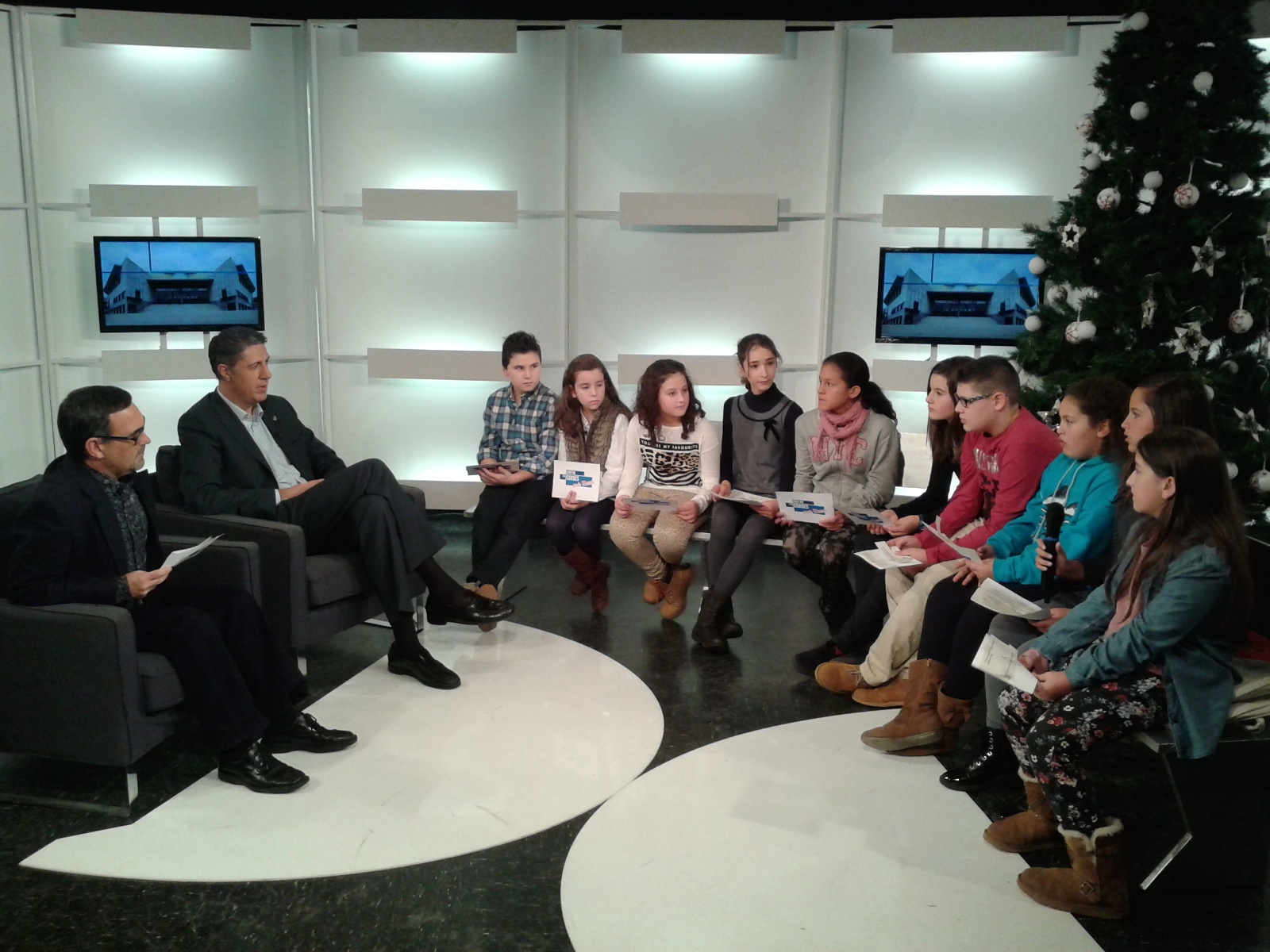 Entrevista amb l'alcalde a Televisió de Badalona (17.12.2014)