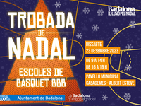 Trobada de Nadal Escoles de Bàsquet BBB