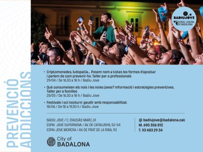 Prevenció d'addiccions.