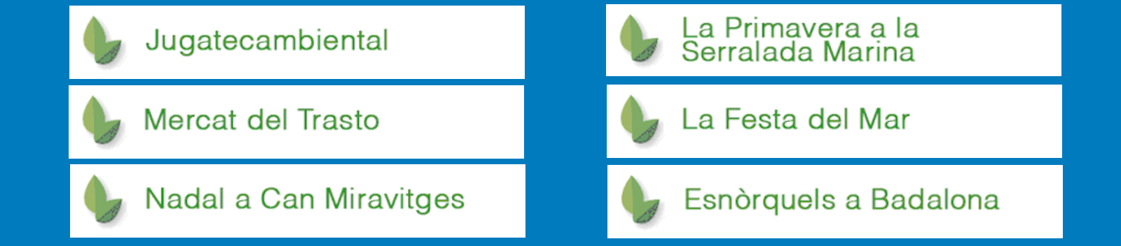 Activitats de medi ambient