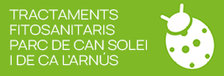 Tractaments fitosanitaris Parc de Can Solei i de Ca l'Arnús