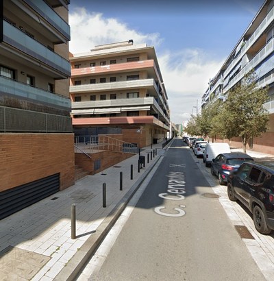 Aprovació de la modificació del Projecte d'urbanització de la zona verda del c. Cervantes.