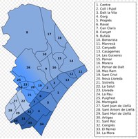 Canvi dels punts de llum amb làmpada de vapor