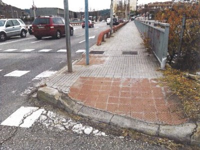 Formació del passos de Vianants en els barris de Bonavista, Bufalà, La Morera, Pomar i Montigalà.