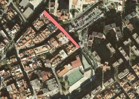 Projecte de millora del ferm de la calçada del carrer Sant Bartomeu.