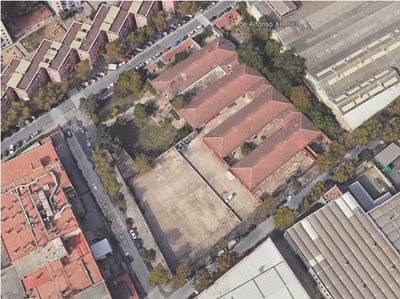 Projecte d'enderroc de l'Institut Badalona 9, així com el tancament perimetral del solar.