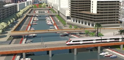 Projecte Modificat M3 del projecte de construcció del viaducte sobre el futur canal del Port de Badalona de la línia ferroviaria Barcelona-Mataró-Maçanet-Massanes.