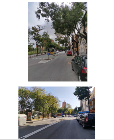 Projecte per a l’actuació de substitució de la claveguera i de la calçada de l’avinguda de Lloreda, a Badalona.