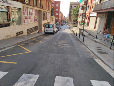Projecte per a l’actuació de substitució de la claveguera i de l’asfaltat del Carrer Ramiro de Maeztu.