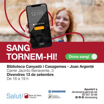 <bound method DexterityContent.Title of <Event at /fs-badalona/badalona/ca/serveis-ajuntament/sanitat-i-salut/agenda/campanya-donacio-de-sang-1>>.