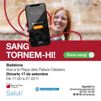 <bound method DexterityContent.Title of <Event at /fs-badalona/badalona/ca/serveis-ajuntament/sanitat-i-salut/agenda/campanya-donacio-de-sang-2>>.