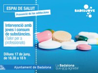 Curs intervenció amb joves i consum de substàncies (taller per a professionals)