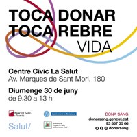 Donació de sang al Centre Cívic de La Salut