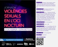 Jornada: Violències sexuals en l'oci nocturn