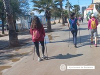 Taller d'iniciació a la marxa nòrdica al CAP Morera - Pomar