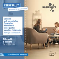 Taller per a professionals "Conviure amb les pantalles. Estratègies d'intervenció sense que les pantalles s'interposin"