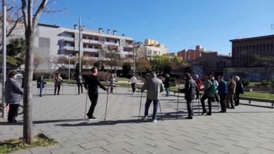 Promoció de la marxa nòrdica.