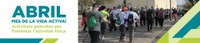 Dia Mundial de promoció de l'Activitat Física 6 d'abril. Campanya: Abril, mes de la vida activa!