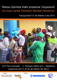 2013. Cartell exposició  Wassu: "Per un futur sense MGF" 01.02.2013.jpg
