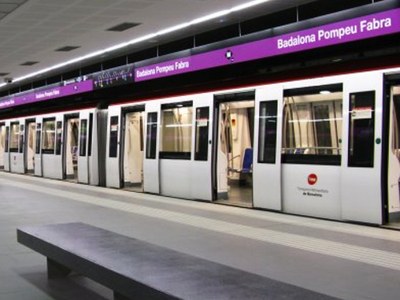 Estació metro Pompeu Fabra (L2).
