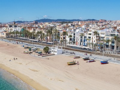 Platja dels Pescadors. Foto: J. Domingo.