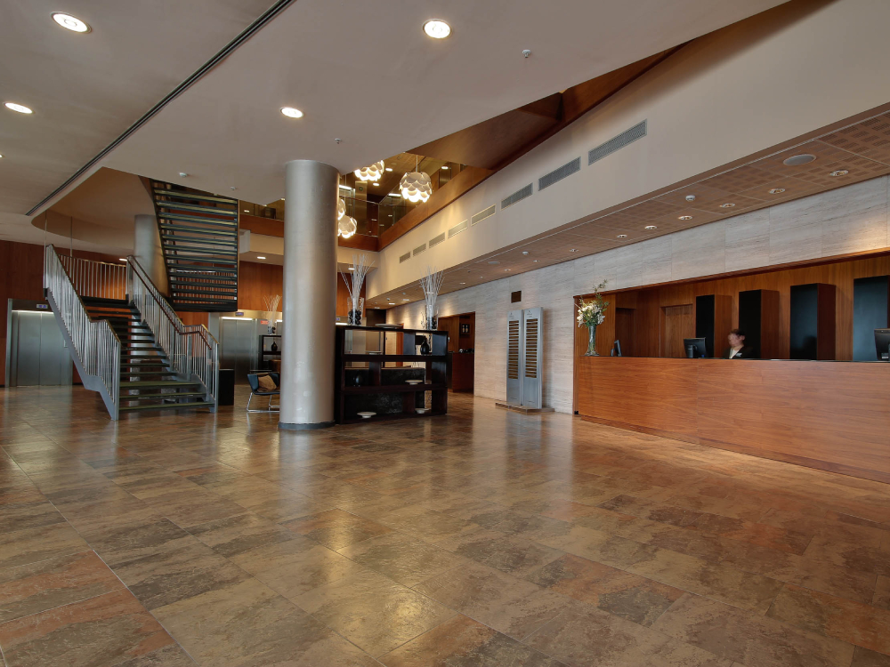 Recepció de l'Hotel Badalona Tower