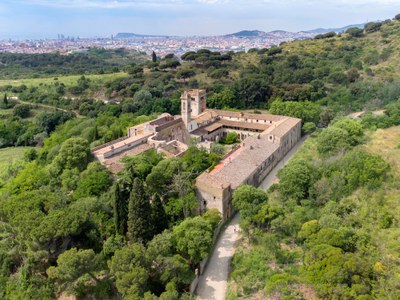 El monestir de Sant Jeroni de la Murtra. Foto: J.Domingo.