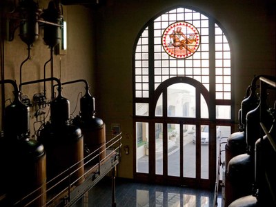 Fàbrica Anís del mono a Badalona.