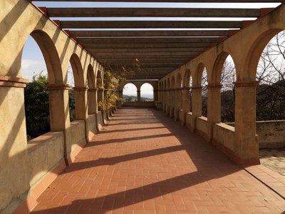 Masia de Can Miravitges.