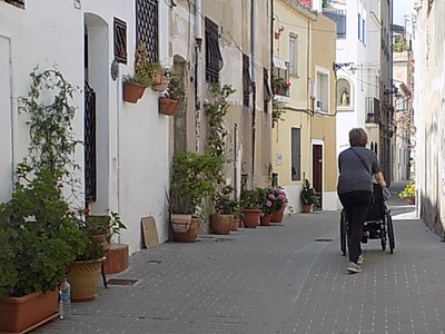 Carrers de Dalt de la Vila.