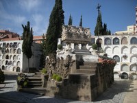 Interior del cementiri