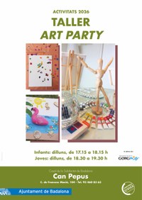 Taller d'art party