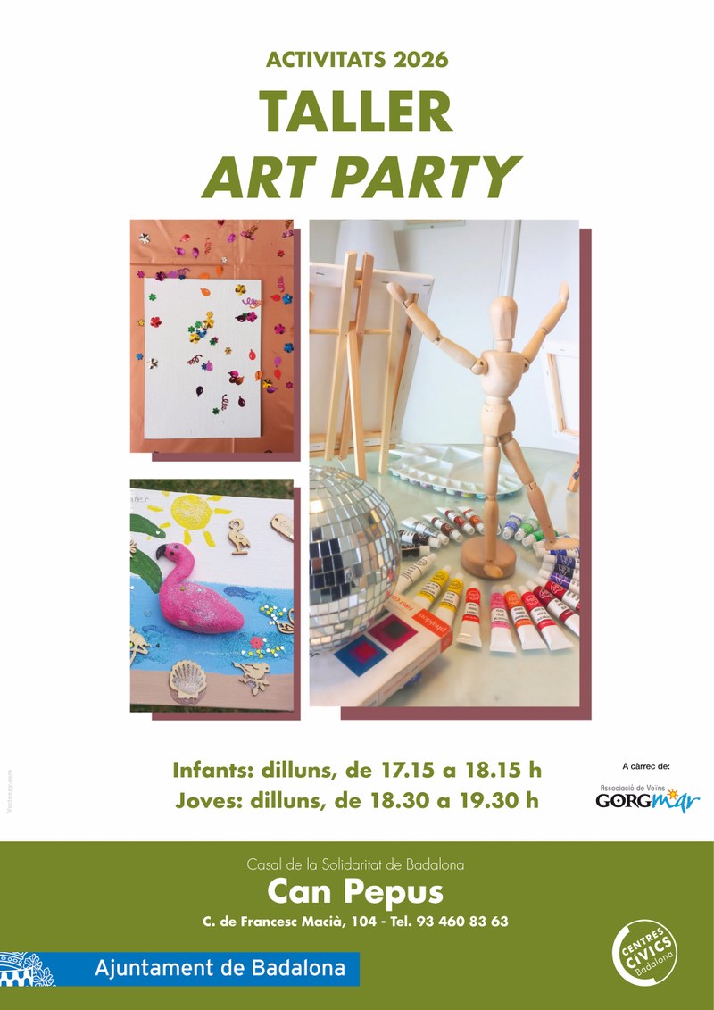 Taller d'art party