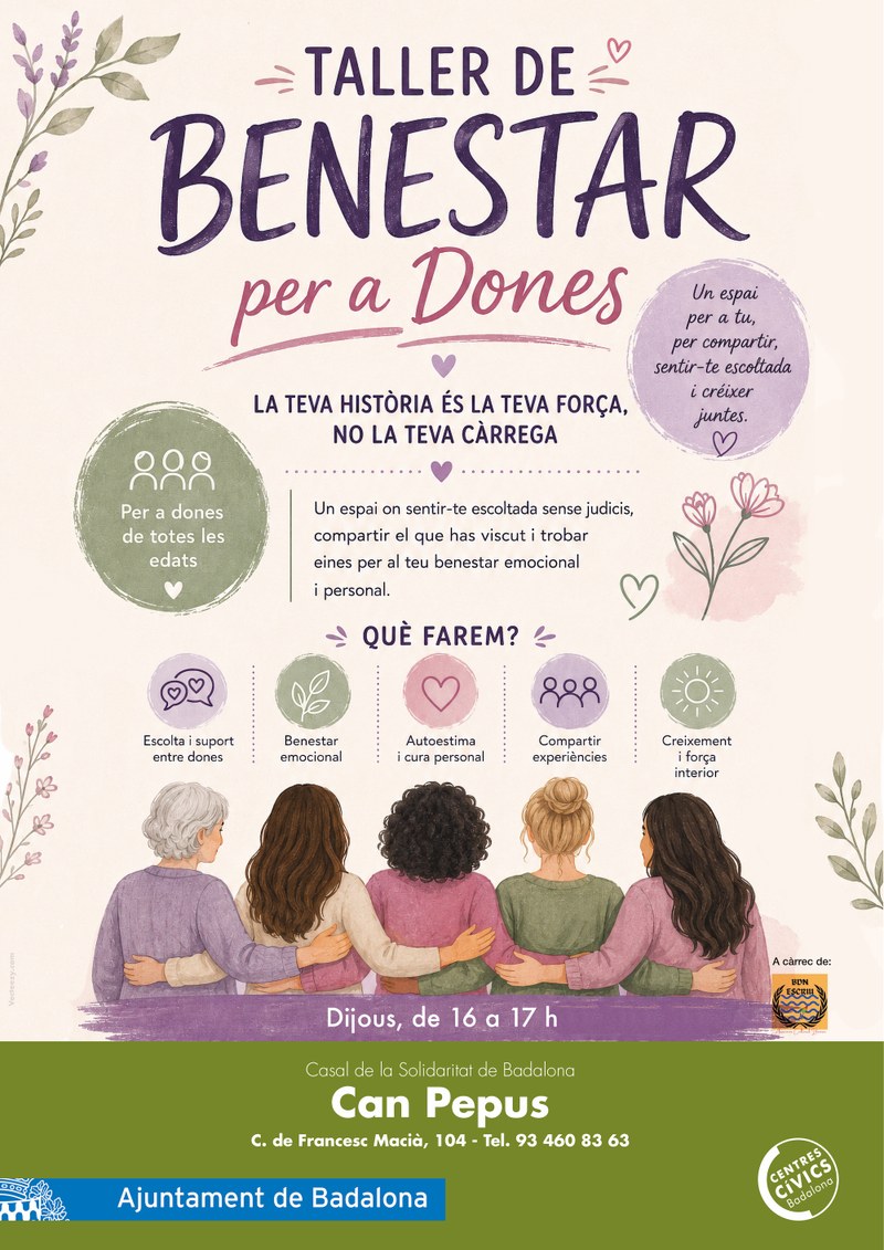 Taller de benestar per a dones