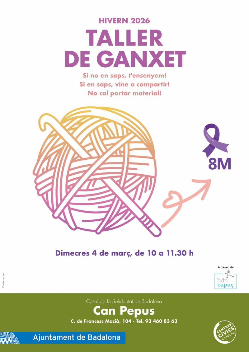Taller de Ganxet 8M
