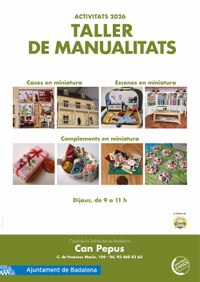 Taller de manualitats i miniatures