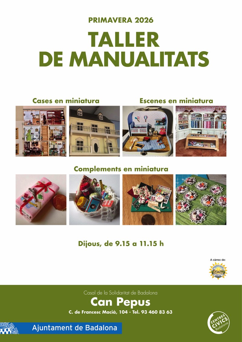 Taller de manualitats i miniatures