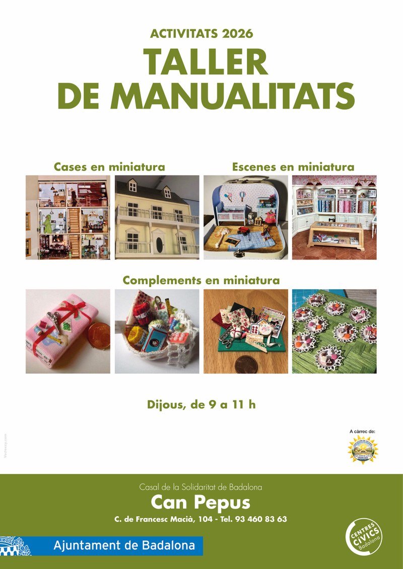 Taller de manualitats i miniatures