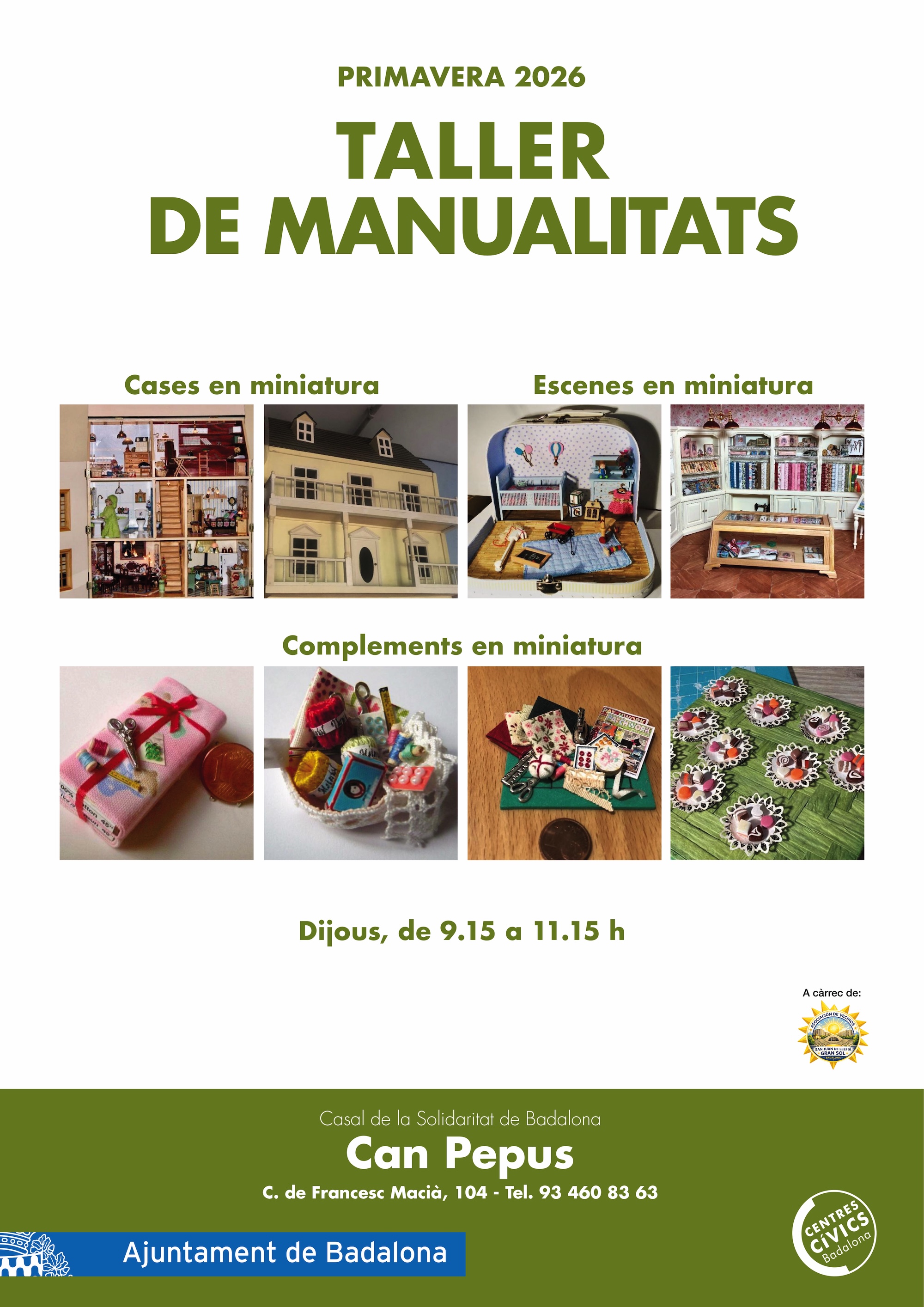 Taller de manualitats i miniatures