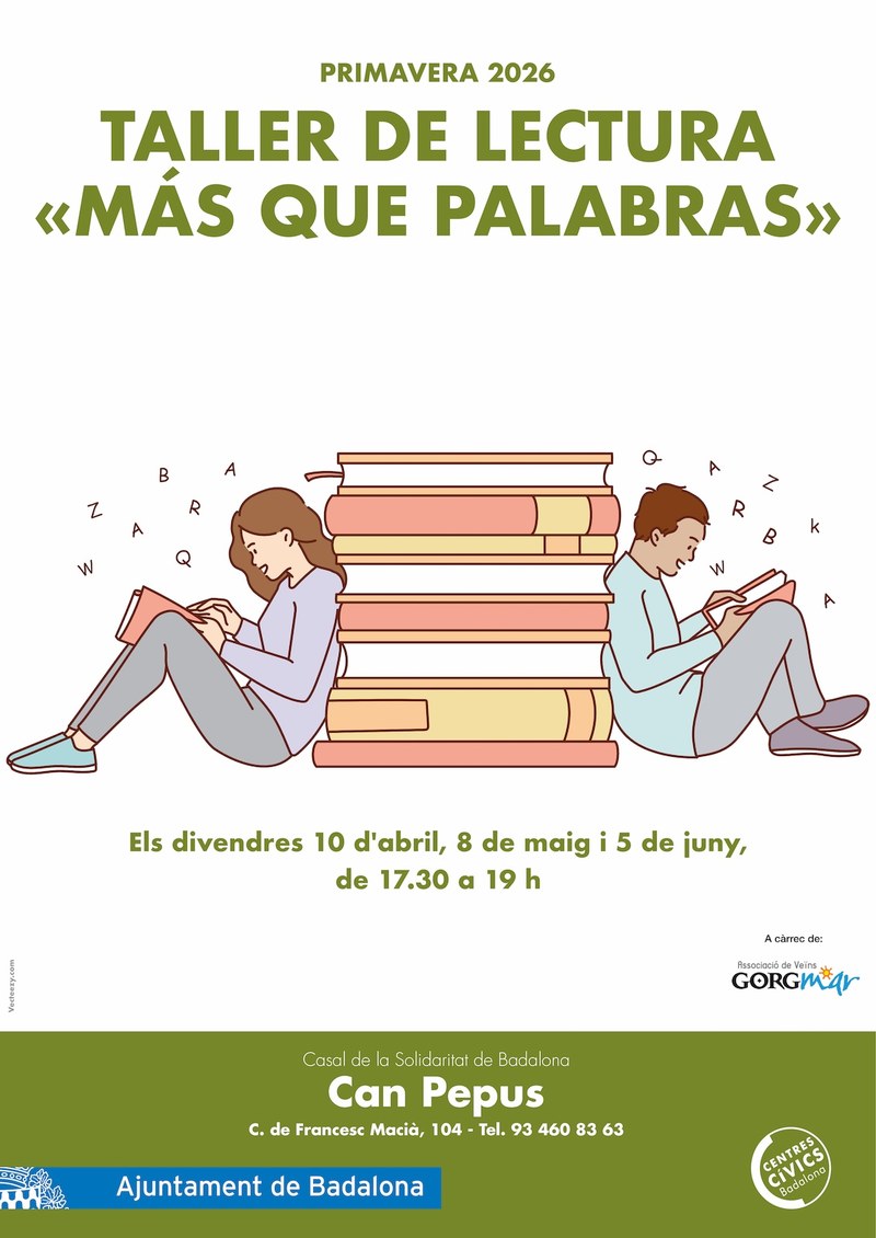 Taller de Lectura «Más que palabras»