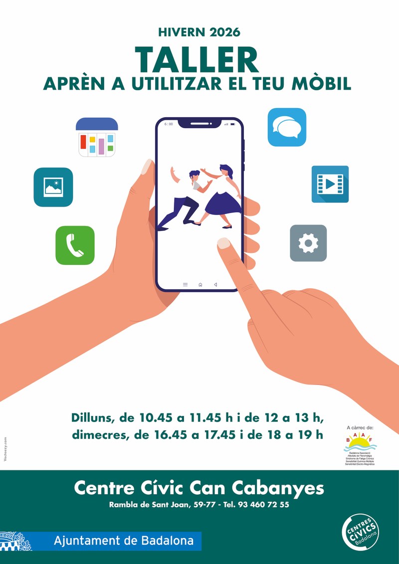 Taller Aprèn a utilitzar el teu mòbil