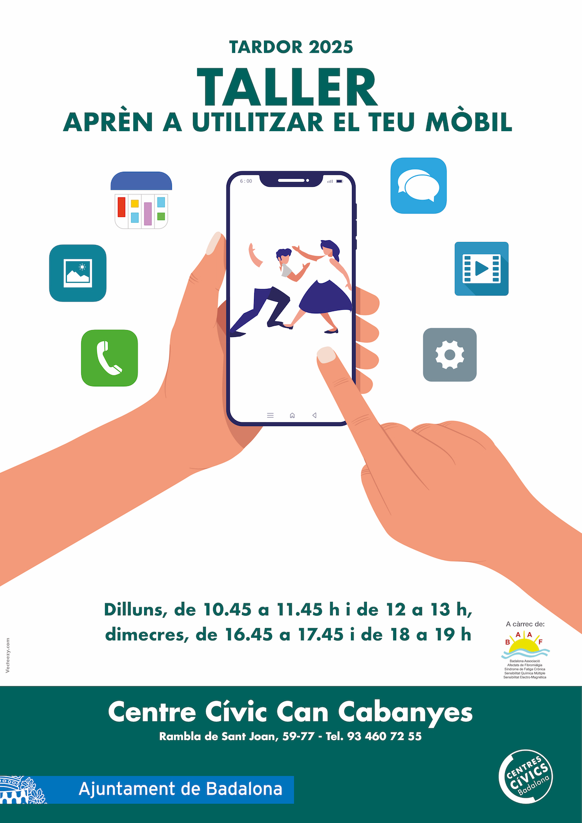Taller Aprèn a utilitzar el teu mòbil